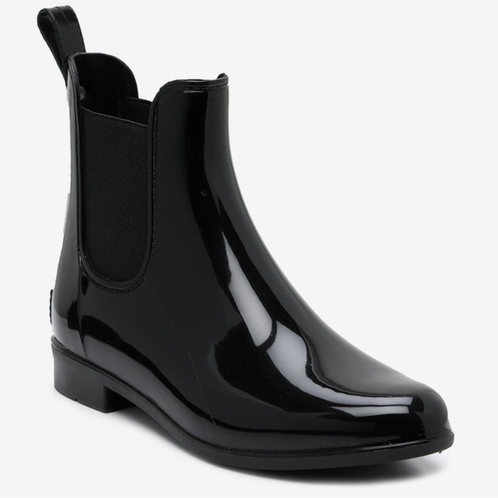 Marc Fisher Rainy 2 Chelsea Rain Boot in Black
